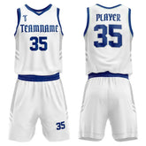 Custom Glacier Basketball Jersey Uniform Set